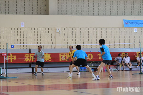 参加中新集团乒乓球、羽毛球比赛夺佳绩